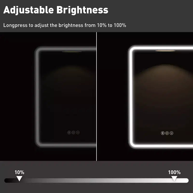 Nero/Bianco/Oro, cerniera sinistra/destra, specchiera contenitore con LED a un'anta, montaggio a superficie o a incasso