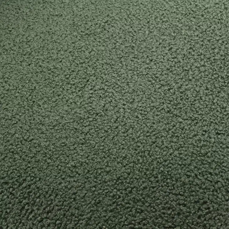 Divano a 3 posti in velluto Mid-Century Modern nero / verde / bianco