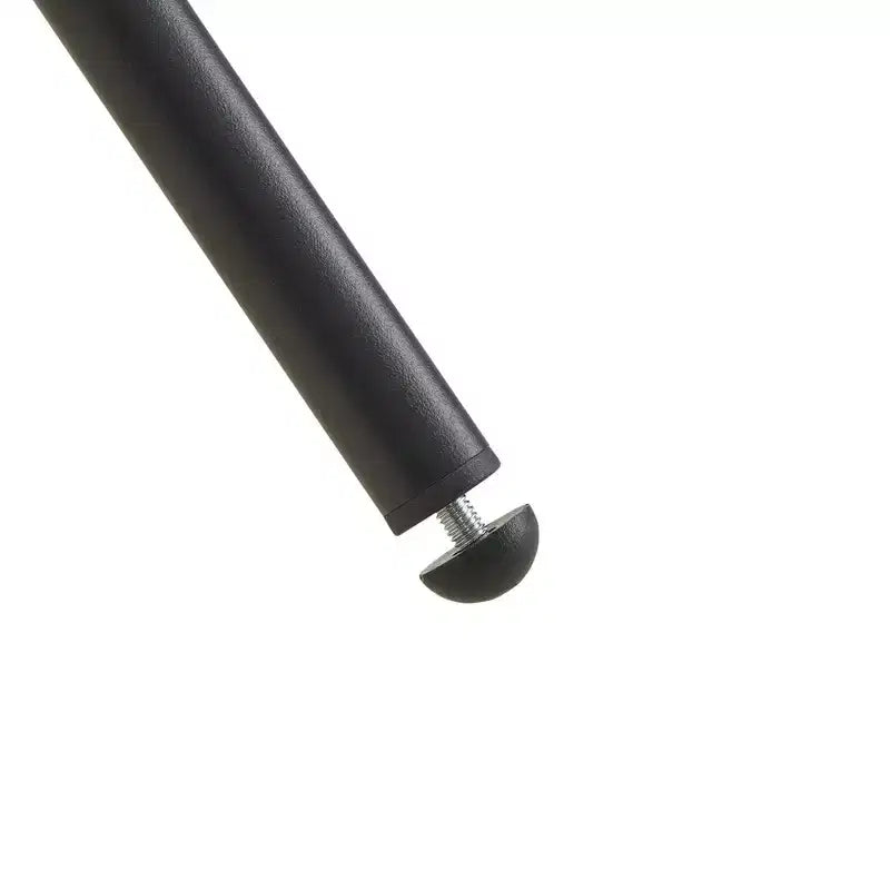 Sgabello da bancone con schienale ad arco e gambe in metallo, imbottito, 1 posto – Nero/Marrone/Crema/Verde