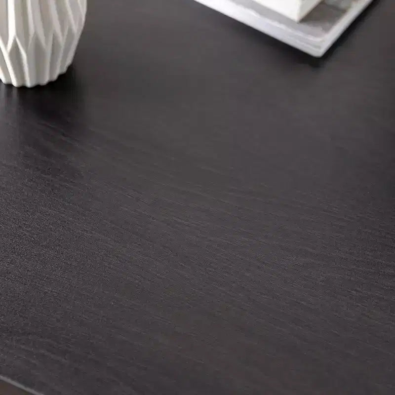 Scrivania con struttura in metallo Marrone / Bianca, 140 cm, 1 persona